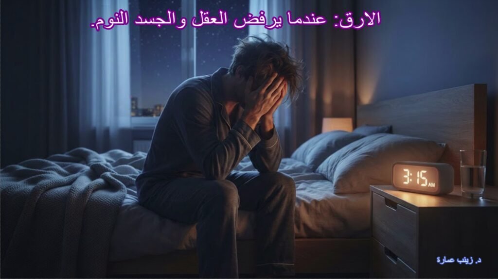 عندما يرفض العقل والجسد النوم