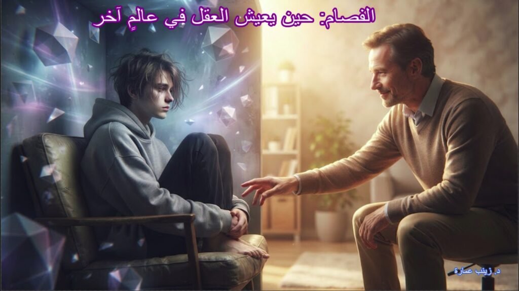 الفصام حين يعيش العقل في عالم اخر