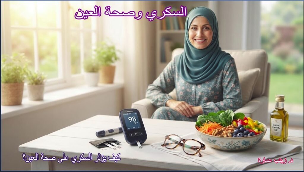 تأثير السكري على صحة العين