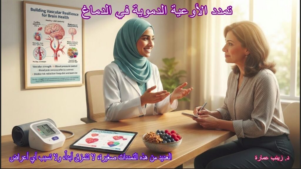 تمدد الاوعية الدموية في الدماغ