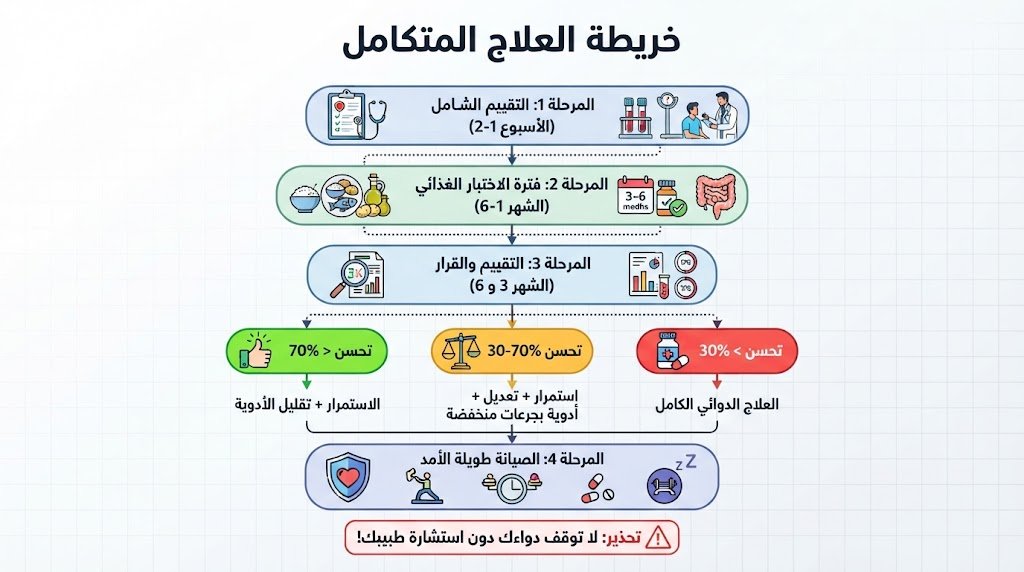 الخريطة العلاجية المتكاملة - خطوة بخطوة